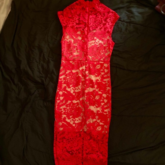 Windsor Dresses & Skirts - Windsor Red Lace Dress